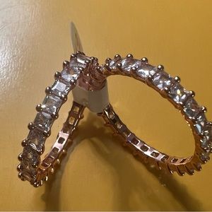 Bomb Party Rose Gold Plated Rings Size 10